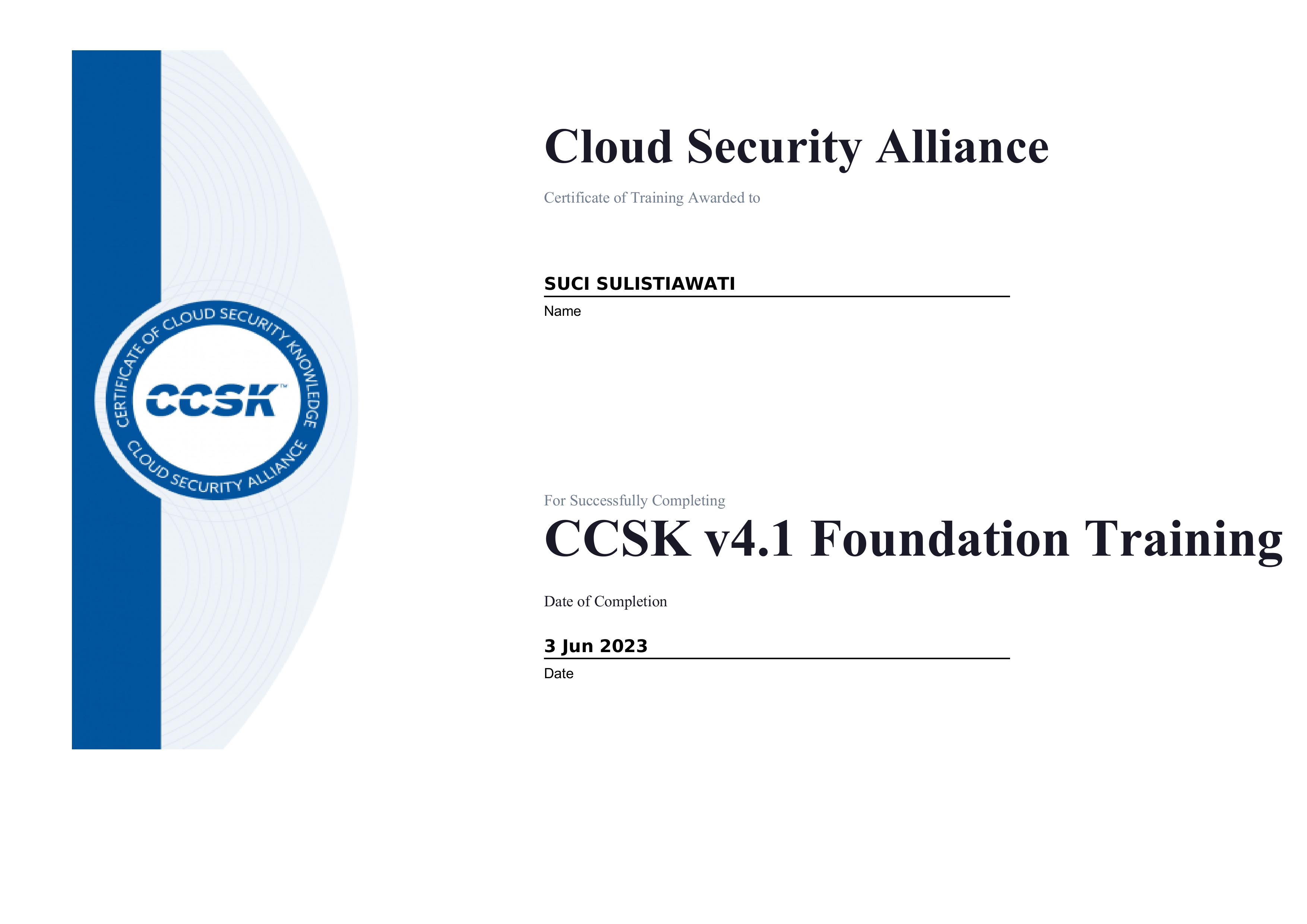 Certificate 3
